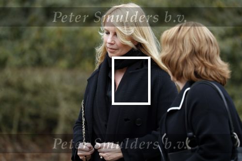 Leusden 6 maart 2018
Crematie Mies Bouwman in crematorium Leusden. Linda de Mol