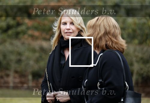 Leusden 6 maart 2018
Crematie Mies Bouwman in crematorium Leusden. Linda de Mol