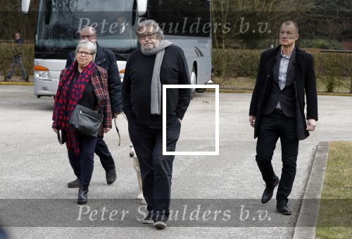 Leusden 6 maart 2018
Crematie Mies Bouwman in crematorium Leusden. Maarten v Rossum
