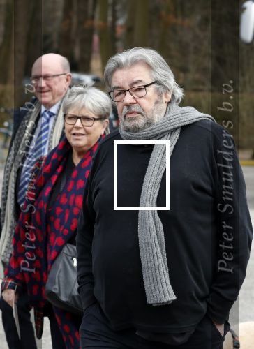 Leusden 6 maart 2018
Crematie Mies Bouwman in crematorium Leusden. Maarten v Rossum