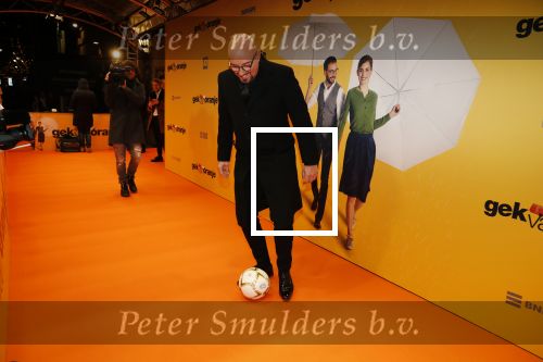 Amsterdam 12 februari 2018
Premiere Gek van Oranje in Tuschinski. Maik de Boer voetballend