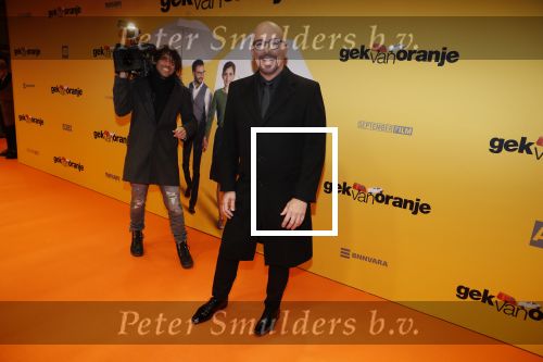 Amsterdam 12 februari 2018
Premiere Gek van Oranje in Tuschinski. Maik de Boer voetballend