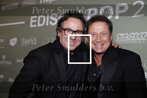 Amsterdam 12 februari 2018
Uitreiking Edison muziekprijzen in de westergasfabriek. Marco en Armando Borsato