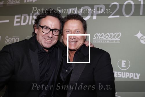 Amsterdam 12 februari 2018
Uitreiking Edison muziekprijzen in de westergasfabriek. Marco en Armando Borsato