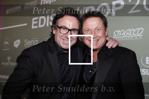 Amsterdam 12 februari 2018
Uitreiking Edison muziekprijzen in de westergasfabriek. Marco en Armando Borsato