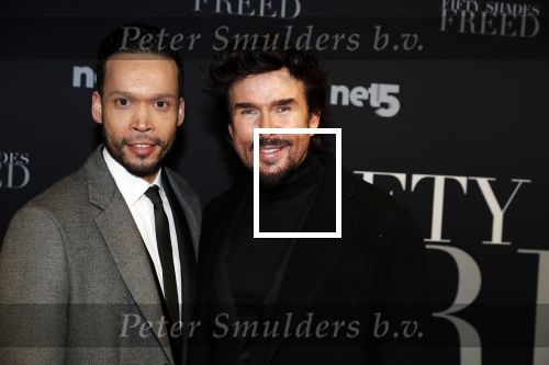 Amsterdam 6 februari 2018
Premiere 50 shades Freed in Tuschinski. Mari v d Ven met vriend