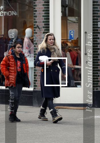 Amsterdam 3 maart 2018
Maria Kooistra met zoon in Amsterdam zuid