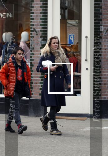 Amsterdam 3 maart 2018
Maria Kooistra met zoon in Amsterdam zuid