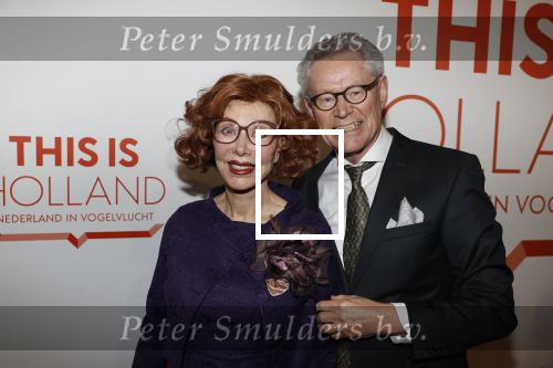 Amsterdam 1 februari 2018 
Opening This is Holland. Marijke Helwegen met man Harry
