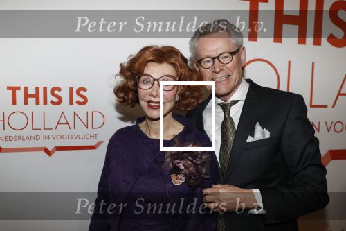 Amsterdam 1 februari 2018 
Opening This is Holland. Marijke Helwegen met man Harry