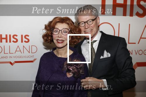 Amsterdam 1 februari 2018 
Opening This is Holland. Marijke Helwegen met man Harry