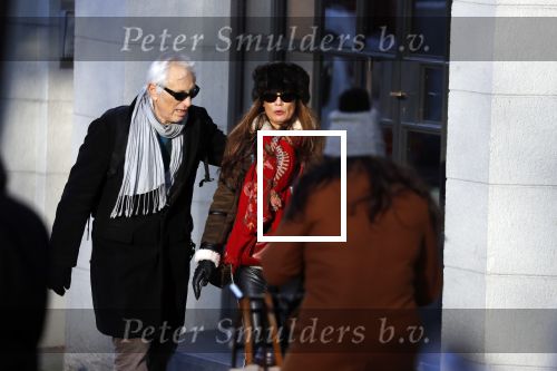 Amsterdam 7 februari 2018
Marion Bloem met haar man Ivan Wolffers