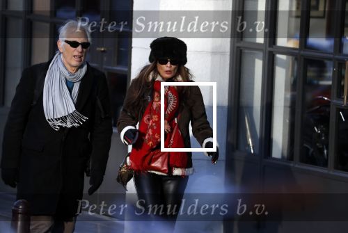 Amsterdam 7 februari 2018
Marion Bloem met haar man Ivan Wolffers