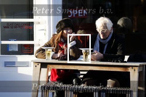 Amsterdam 7 februari 2018
Marion Bloem met haar man Ivan Wolffers