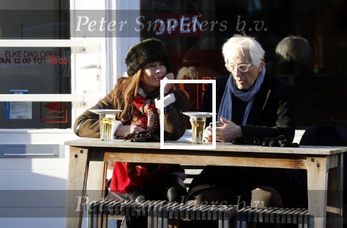 Amsterdam 7 februari 2018
Marion Bloem met haar man Ivan Wolffers