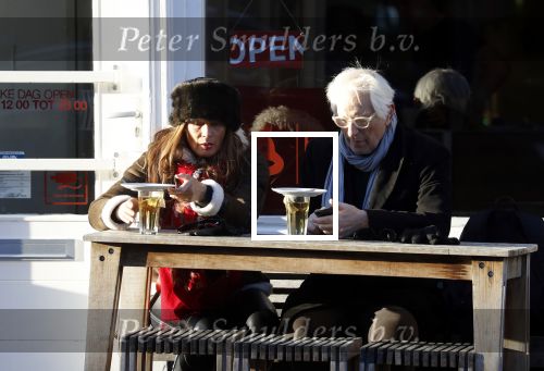 Amsterdam 7 februari 2018
Marion Bloem met haar man Ivan Wolffers