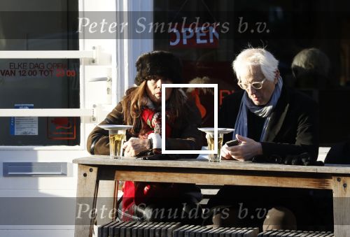 Amsterdam 7 februari 2018
Marion Bloem met haar man Ivan Wolffers
