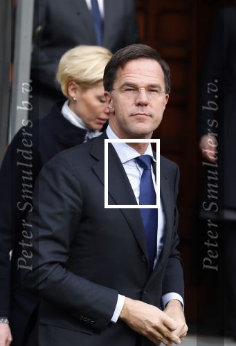 Rotterdam 20 februari 2018
Dienst voor overlijden /begrafenis Ruud Lubbers in de Laurentius Elisabeth Kathedraal. Mark Rutte