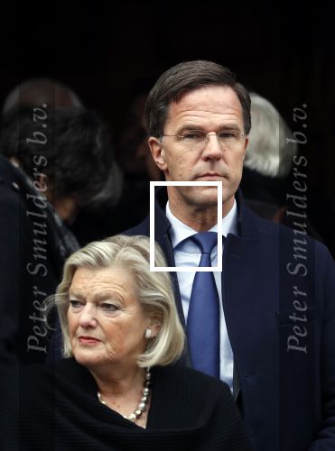 Rotterdam 20 februari 2018
Dienst voor overlijden /begrafenis Ruud Lubbers in de Laurentius Elisabeth Kathedraal. Mark Rutte