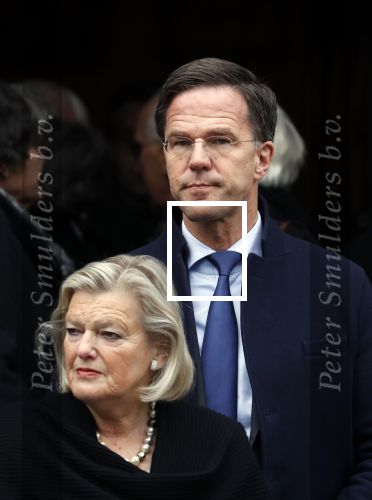 Rotterdam 20 februari 2018
Dienst voor overlijden /begrafenis Ruud Lubbers in de Laurentius Elisabeth Kathedraal. Mark Rutte