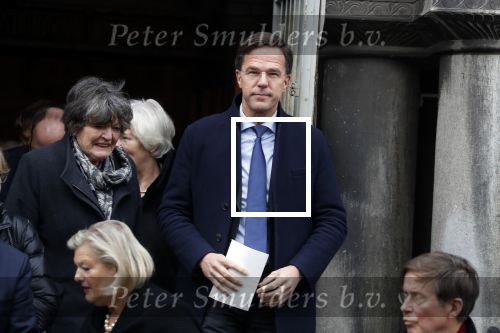 Rotterdam 20 februari 2018
Dienst voor overlijden /begrafenis Ruud Lubbers in de Laurentius Elisabeth Kathedraal. Mark Rutte