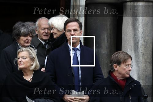 Rotterdam 20 februari 2018
Dienst voor overlijden /begrafenis Ruud Lubbers in de Laurentius Elisabeth Kathedraal. Mark Rutte