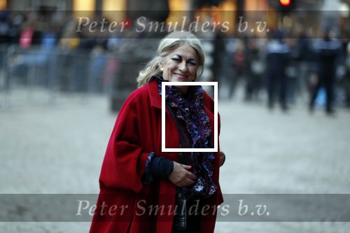 Amsterdam 3 februari 2018 
Prinses Beatrix viert haar 80e verjaardag in het paleis op de dam. Marte Rohling en Bert Wassenaar