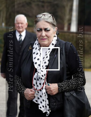 Leusden 6 maart 2018
Crematie Mies Bouwman in crematorium Leusden. Marthe Rohling