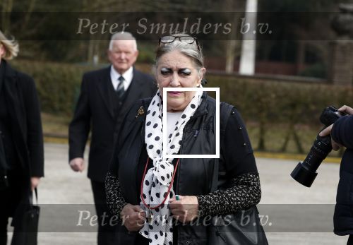 Leusden 6 maart 2018
Crematie Mies Bouwman in crematorium Leusden. Marthe Rohling