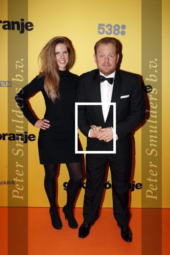 Amsterdam 12 februari 2018
Premiere Gek van Oranje in Tuschinski. Martijn Fischer met vriendin