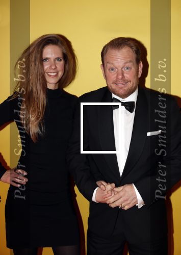 Amsterdam 12 februari 2018
Premiere Gek van Oranje in Tuschinski. Martijn Fischer met vriendin