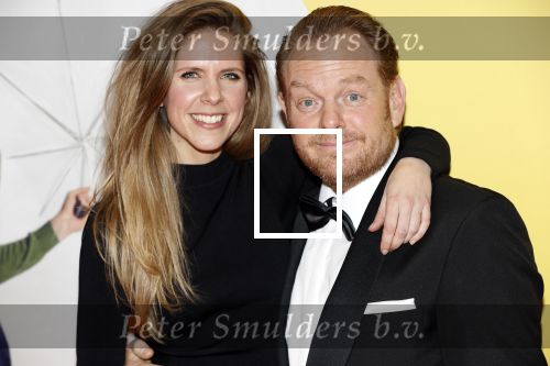 Amsterdam 12 februari 2018
Premiere Gek van Oranje in Tuschinski. Martijn Fischer met vriendin
