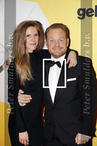 Amsterdam 12 februari 2018
Premiere Gek van Oranje in Tuschinski. Martijn Fischer met vriendin