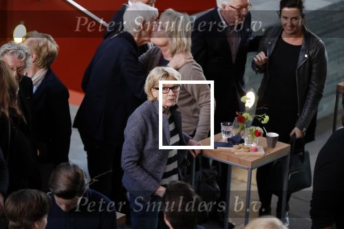 Hilversum 12 februari 2018 
Tribute to Guus Verstraete in beeld en geluid op het mediapark. Martine Bijl