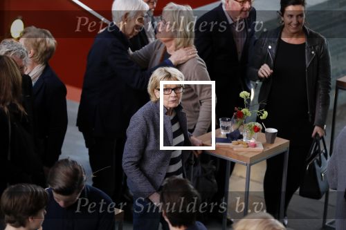 Hilversum 12 februari 2018 
Tribute to Guus Verstraete in beeld en geluid op het mediapark. Martine Bijl