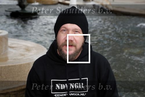 Amsterdam 9 maart 2018
Michel de man die een probleem heeft met Patricia Paay. Hij draagt een trui van eendevanger