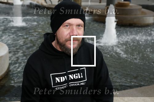 Amsterdam 9 maart 2018
Michel de man die een probleem heeft met Patricia Paay. Hij draagt een trui van eendevanger