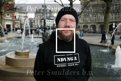 Amsterdam 9 maart 2018
Michel de man die een probleem heeft met Patricia Paay. Hij draagt een trui van eendevanger