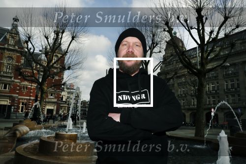 Amsterdam 9 maart 2018
Michel de man die een probleem heeft met Patricia Paay. Hij draagt een trui van eendevanger
