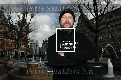 Amsterdam 9 maart 2018
Michel de man die een probleem heeft met Patricia Paay. Hij draagt een trui van eendevanger