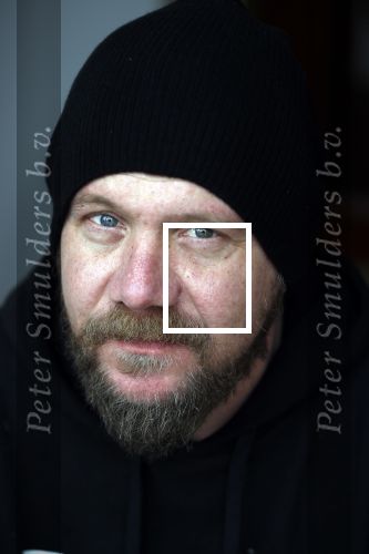 Amsterdam 9 maart 2018
Michel de man die een probleem heeft met Patricia Paay. Hij draagt een trui van eendevanger