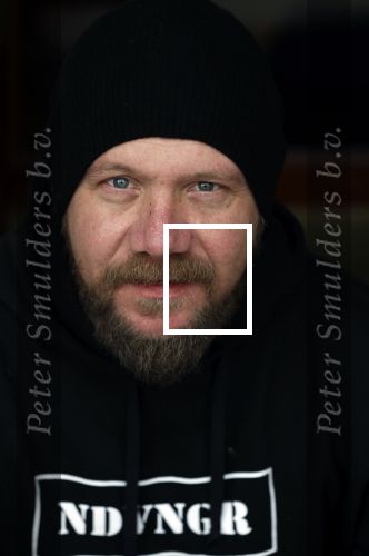 Amsterdam 9 maart 2018
Michel de man die een probleem heeft met Patricia Paay. Hij draagt een trui van eendevanger