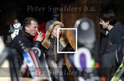Lech/ Oberlech 25 februari 2018
Marlous Mens met Michiel Mol en zoon Paul