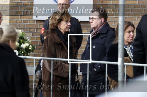 Rotterdam 20 februari 2018
Dienst voor overlijden /begrafenis Ruud Lubbers in de Laurentius Elisabeth Kathedraal. Neelie Kroes