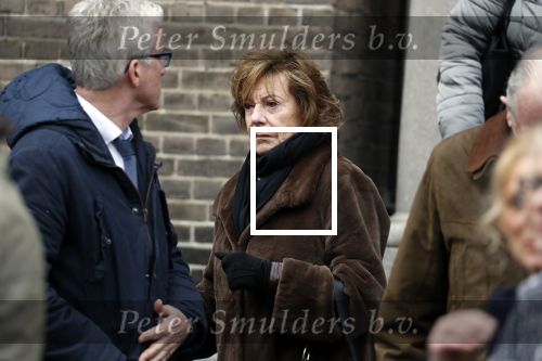 Rotterdam 20 februari 2018
Dienst voor overlijden /begrafenis Ruud Lubbers in de Laurentius Elisabeth Kathedraal. Neelie Kroes
