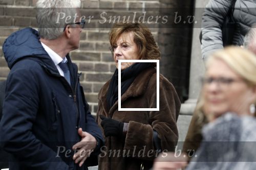 Rotterdam 20 februari 2018
Dienst voor overlijden /begrafenis Ruud Lubbers in de Laurentius Elisabeth Kathedraal. Neelie Kroes