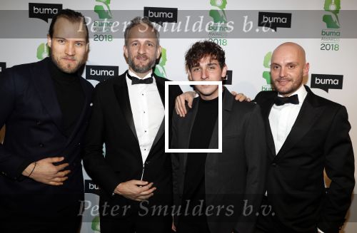 Amsterdam 5 maart 2018 
Buma prijzen in theater Amsterdam. Nielson