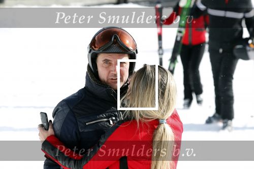 Lech/ Oberlech 25 februari 2018
Nikkie Plessen en haar man Ruben Bontekoe zij met hun kinderen op vakantie in Oberlech