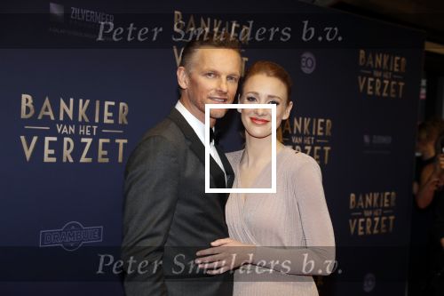 Amsterdam 5 maart 2018
Premiere bankier van het verzet in het de Lemar theater. Barry Atsma en Noortje Herlaar