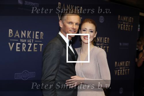 Amsterdam 5 maart 2018
Premiere bankier van het verzet in het de Lemar theater. Barry Atsma en Noortje Herlaar